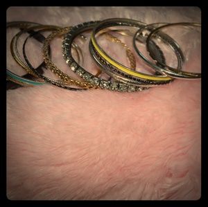 Metal Bangle Set